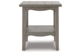 Charina Antique Gray Coffee Table and 2 End Tables by Ashley at Eve Furniture