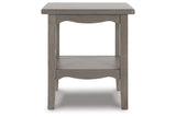 Charina Antique Gray Coffee Table and 2 End Tables by Ashley at Eve Furniture