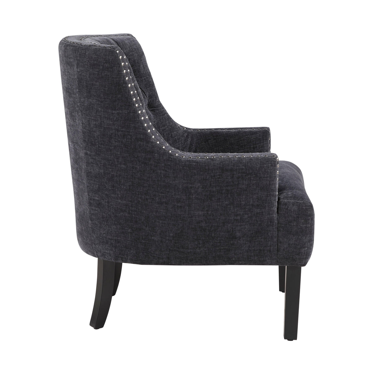 Charisma Black Accent Chair by Homelegance at Eve Furniture