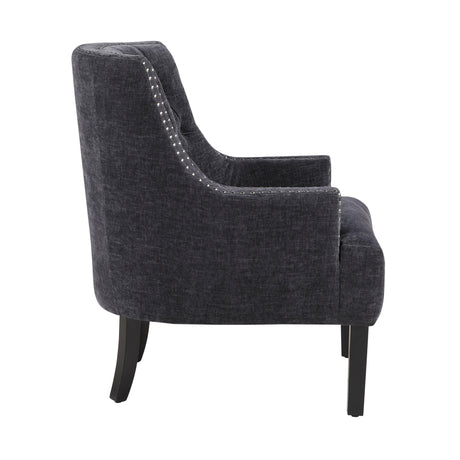 Charisma Black Accent Chair by Homelegance at Eve Furniture