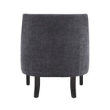Charisma Black Accent Chair by Homelegance at Eve Furniture