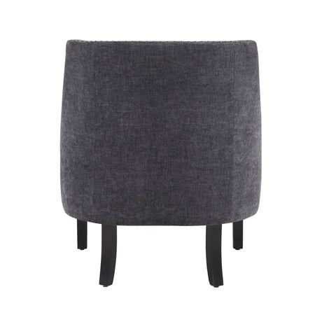 Charisma Black Accent Chair by Homelegance at Eve Furniture