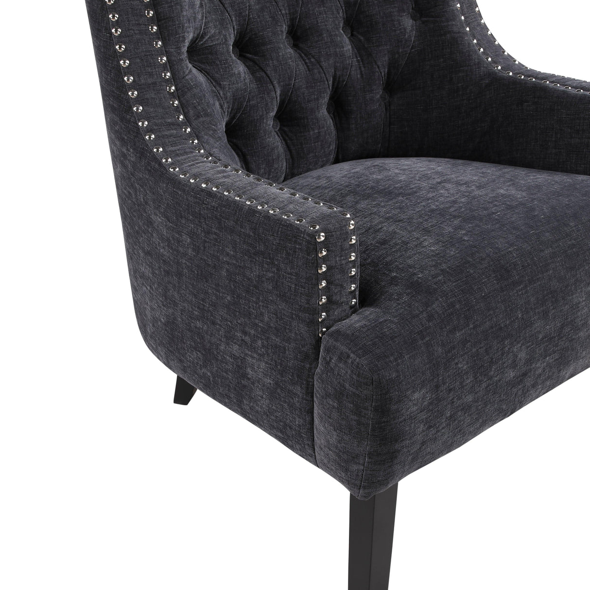 Charisma Black Accent Chair by Homelegance at Eve Furniture