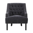 Charisma Black Accent Chair by Homelegance at Eve Furniture