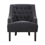 Charisma Black Accent Chair by Homelegance at Eve Furniture