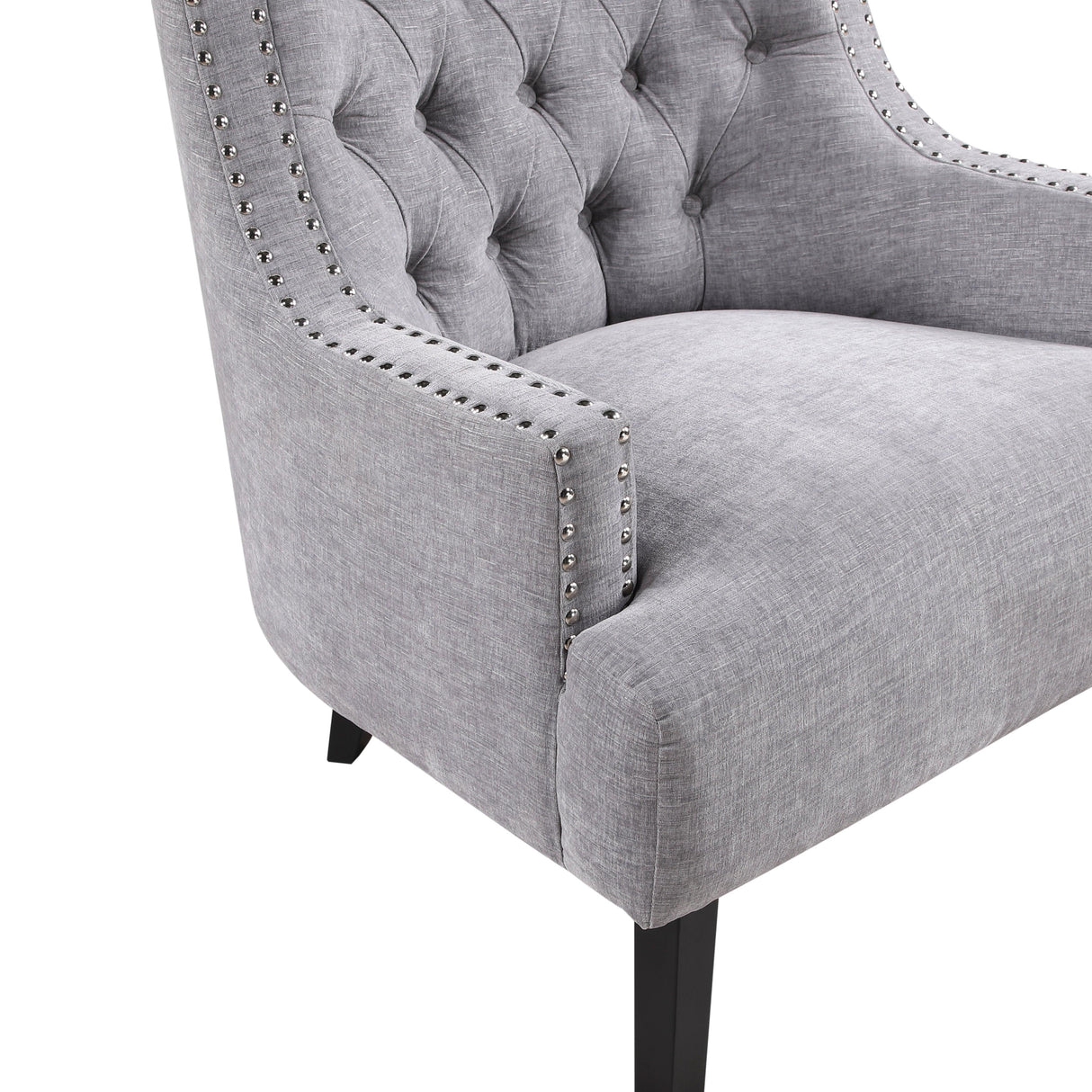 Charisma Gray Accent Chair by Homelegance at Eve Furniture