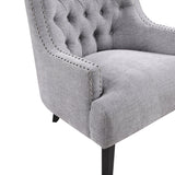 Charisma Gray Accent Chair by Homelegance at Eve Furniture
