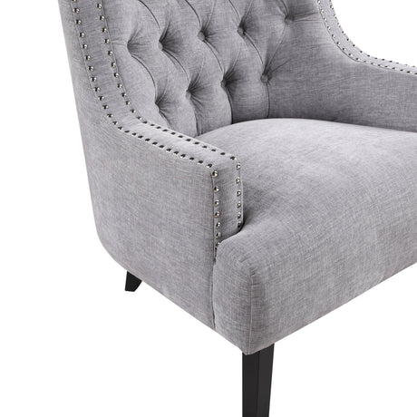 Charisma Gray Accent Chair by Homelegance at Eve Furniture