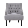 Charisma Gray Accent Chair by Homelegance at Eve Furniture