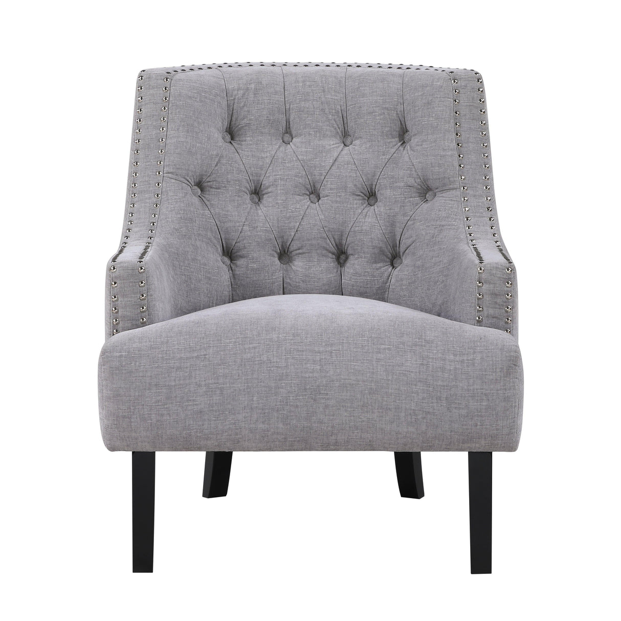 Charisma Gray Accent Chair by Homelegance at Eve Furniture