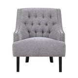 Charisma Gray Accent Chair by Homelegance at Eve Furniture