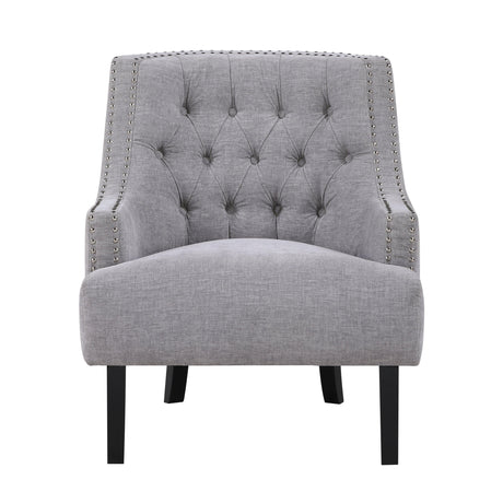 Charisma Gray Accent Chair by Homelegance at Eve Furniture
