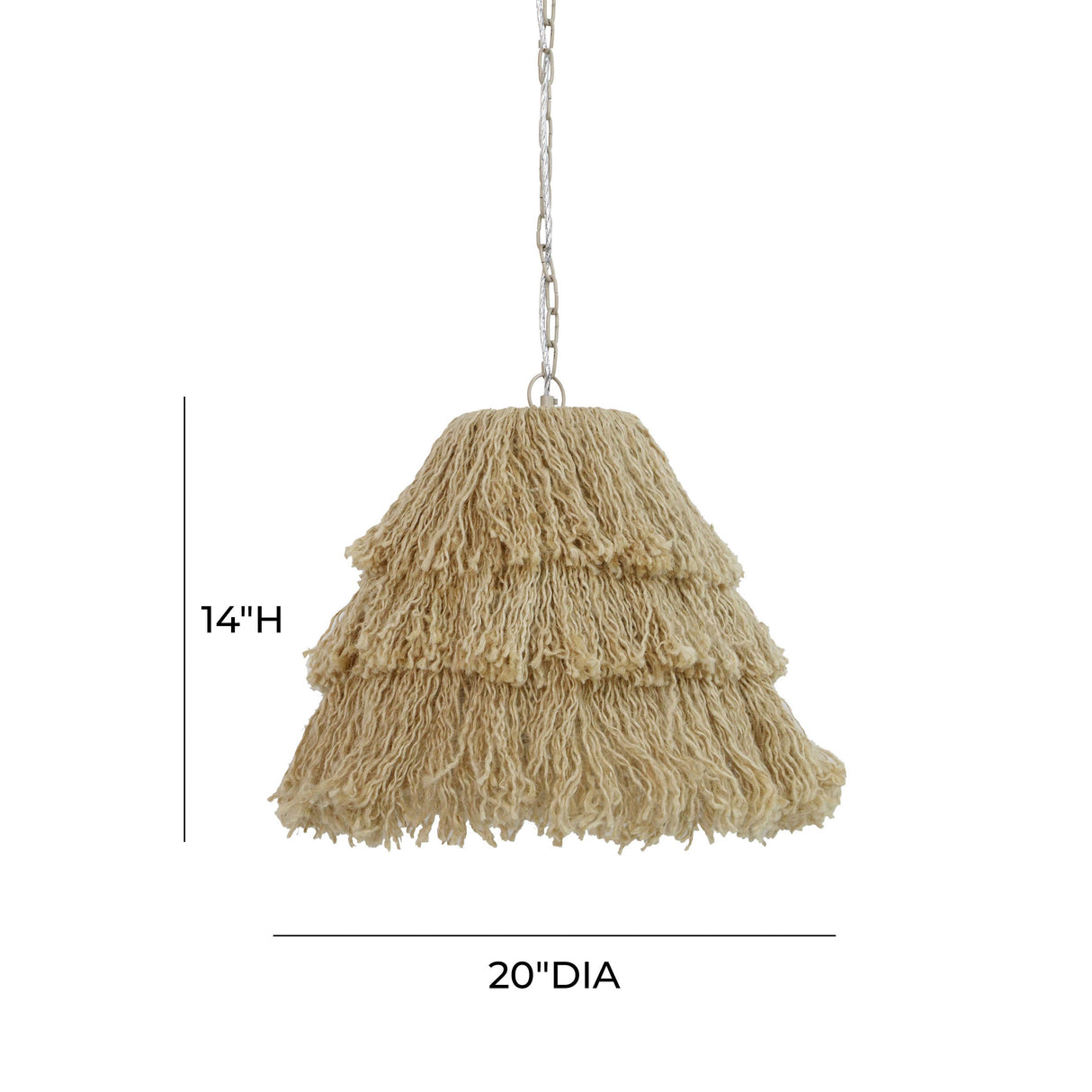 Charlee Pendant Lamp by TOV Furniture at Eve Furniture