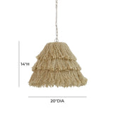 Charlee Pendant Lamp by TOV Furniture at Eve Furniture