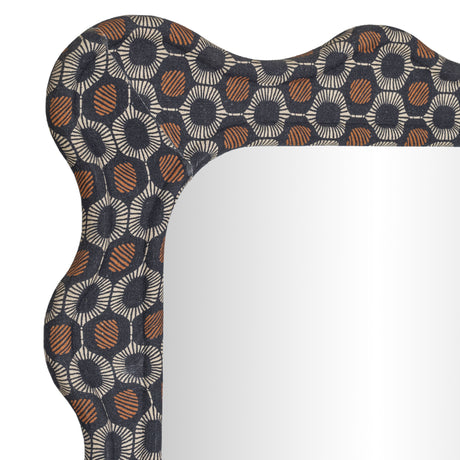 Charlene 39"X75" Squiggle Wall Mirror by TOV Furniture at Eve Furniture