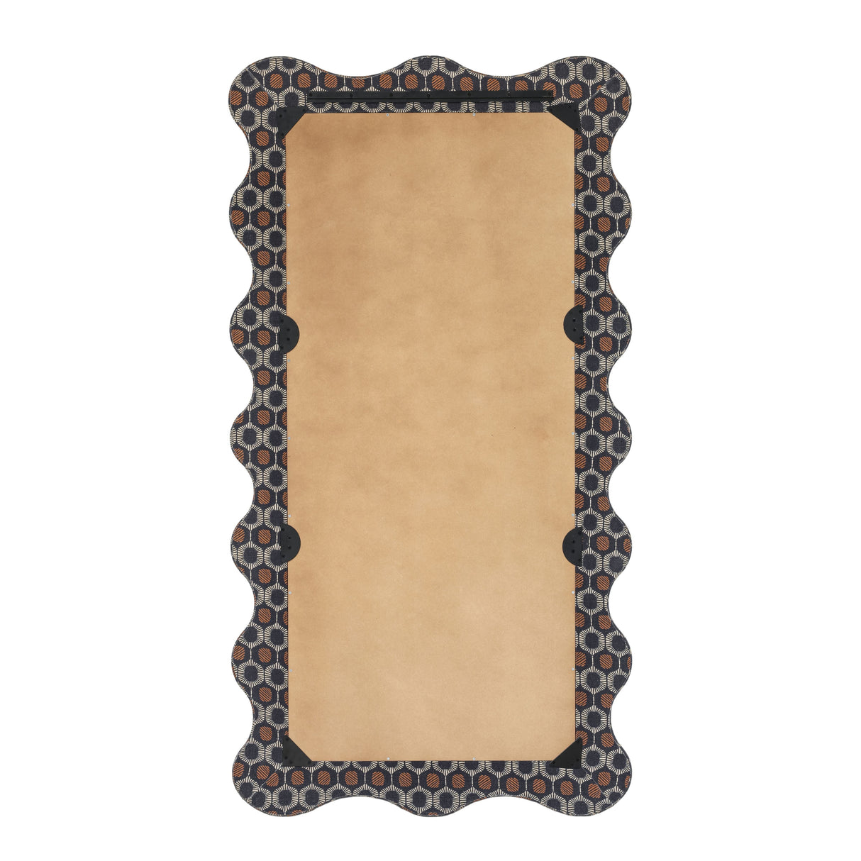 Charlene 39"X75" Squiggle Wall Mirror by TOV Furniture at Eve Furniture