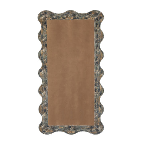 Charlene 39"X75" Squiggle Wall Mirror by TOV Furniture at Eve Furniture