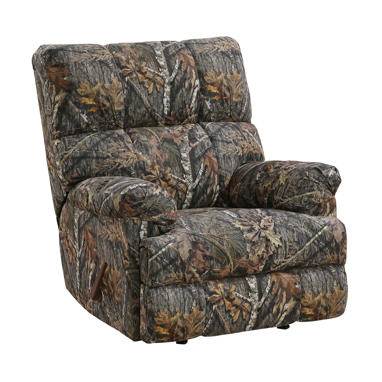 Charleston Camoflage Upholstered Glider Recliner Chair by Homelegance at Eve Furniture