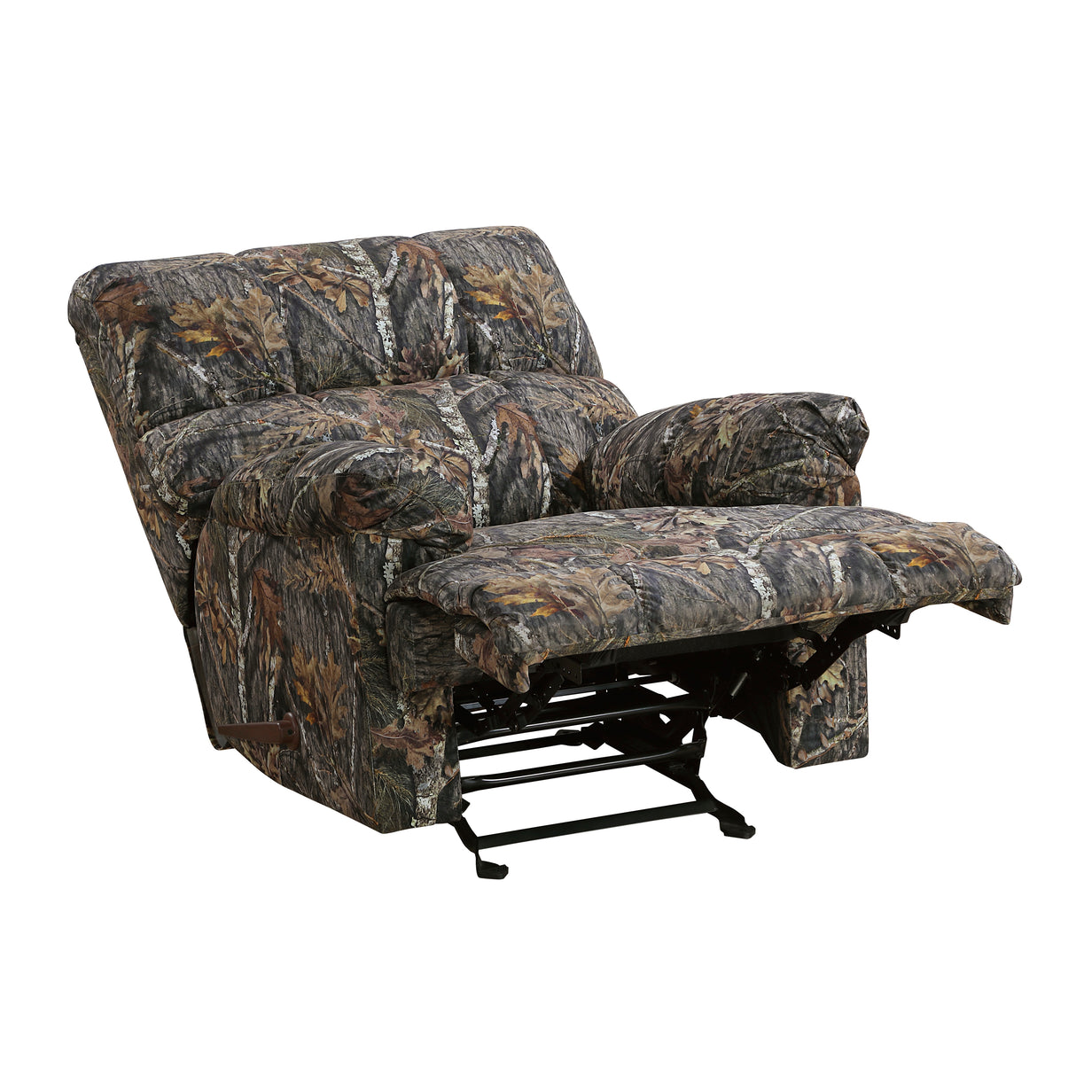 Charleston Camoflage Upholstered Glider Recliner Chair by Homelegance at Eve Furniture