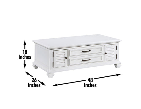 Charlestown 3-Piece Lift-Top Occasional Set (Lift-Top Cocktail & Two End Tables) by Steve Silver at Eve Furniture
