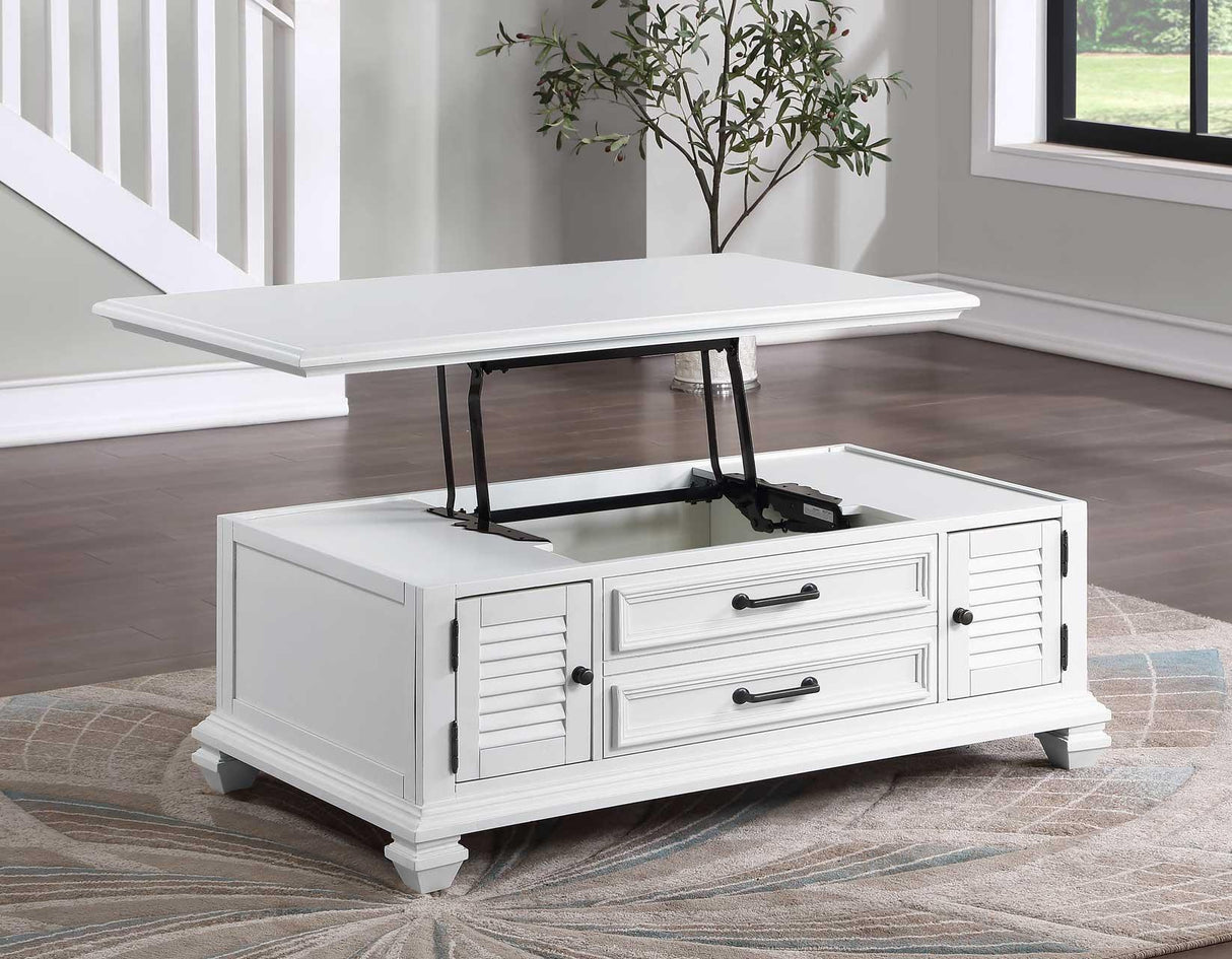 Charlestown 3-Piece Lift-Top Occasional Set (Lift-Top Cocktail & Two End Tables) by Steve Silver at Eve Furniture