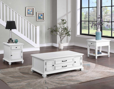 Charlestown 3-Piece Lift-Top Occasional Set (Lift-Top Cocktail & Two End Tables) by Steve Silver at Eve Furniture