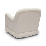 Charli Boucle Swivel Chair by TOV Furniture at Eve Furniture