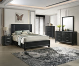 Charlie Charcoal Bedroom Mirror (Mirror Only) by Crown Mark at Eve Furniture