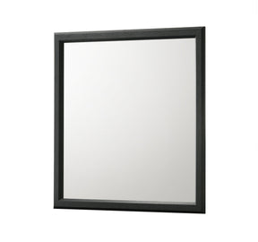 Charlie Charcoal Bedroom Mirror (Mirror Only) by Crown Mark at Eve Furniture