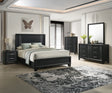 Charlie Charcoal Panel Bedroom Set by Crown Mark at Eve Furniture