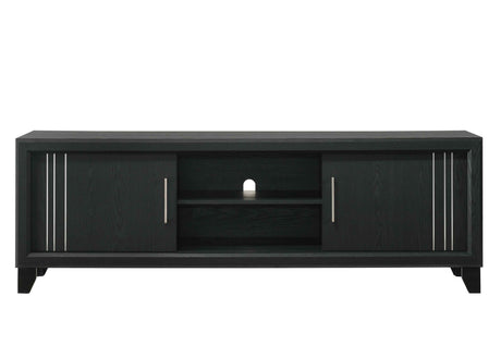 Charlie Charcoal Tv Stand by Crown Mark at Eve Furniture