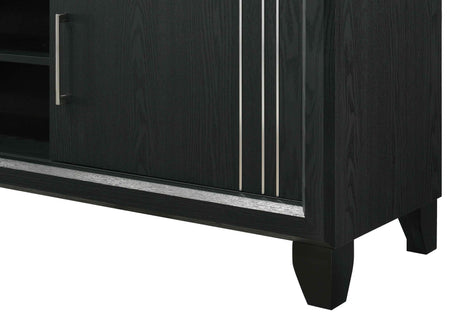 Charlie Charcoal Tv Stand by Crown Mark at Eve Furniture