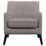 Charlie Upholstered Accent Chair with Reversible Seat Cushion