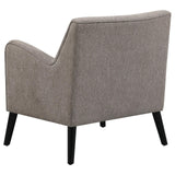 Charlie Upholstered Accent Chair with Reversible Seat Cushion