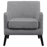 Charlie Upholstered Accent Chair with Reversible Seat Cushion