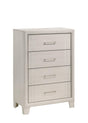 Charlie White Chest by Crown Mark at Eve Furniture