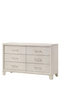 Charlie White Dresser by Crown Mark at Eve Furniture