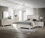 Charlie White Full Panel Bed by Crown Mark at Eve Furniture
