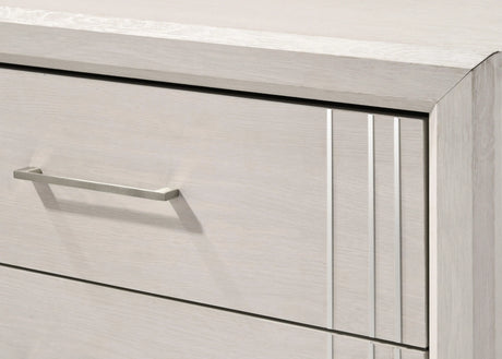 Charlie White Panel Bedroom Set by Crown Mark at Eve Furniture