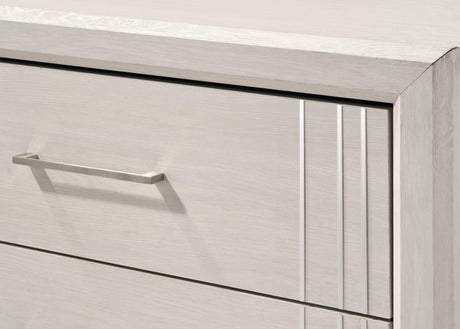 Charlie White Panel Bedroom Set by Crown Mark at Eve Furniture