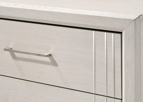 Charlie White Panel Bedroom Set by Crown Mark at Eve Furniture