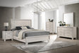 Charlie White Panel Bedroom Set by Crown Mark at Eve Furniture