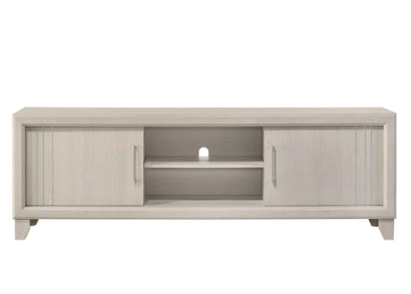 Charlie White Tv Stand by Crown Mark at Eve Furniture