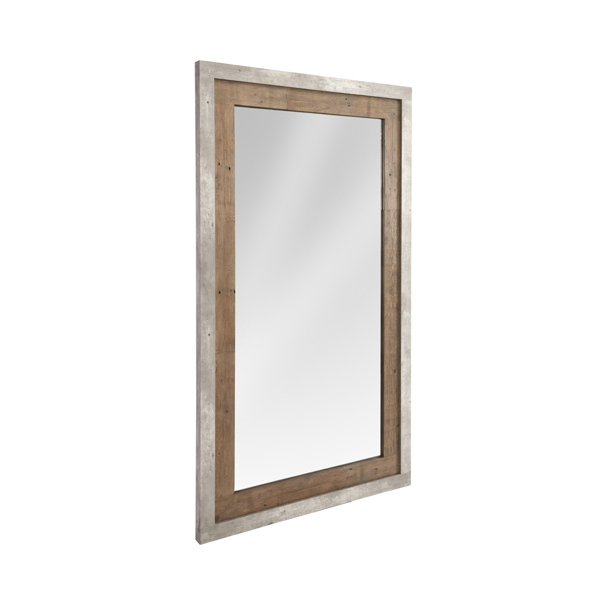 Charlotte Floor Mirror - Weathered Cement by Classic Home at Eve Furniture