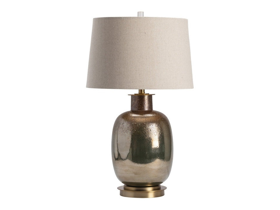 Charlotte Gold/Brass Table Lamp by Crestview at Eve Furniture