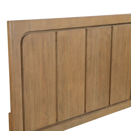 Charlotte Light Brown California King Storage Platform Bed by Homelegance at Eve Furniture