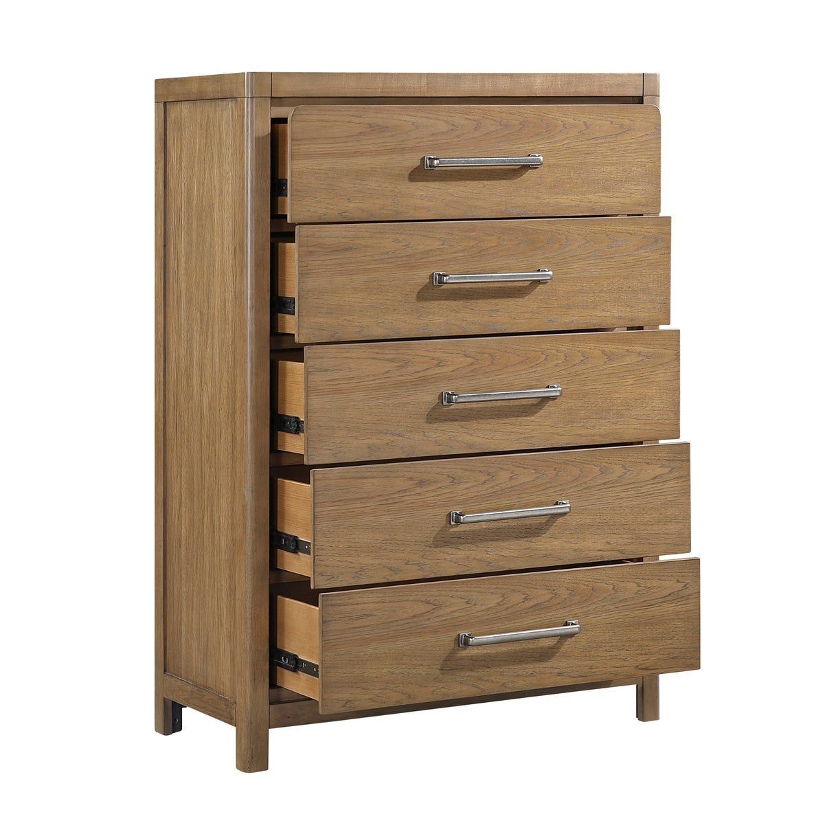 Charlotte Light Brown Chest by Homelegance at Eve Furniture
