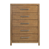 Charlotte Light Brown Chest by Homelegance at Eve Furniture