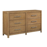 Charlotte Light Brown Dresser by Homelegance at Eve Furniture