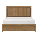 Charlotte Light Brown Eastern King Storage Platform Bed by Homelegance at Eve Furniture